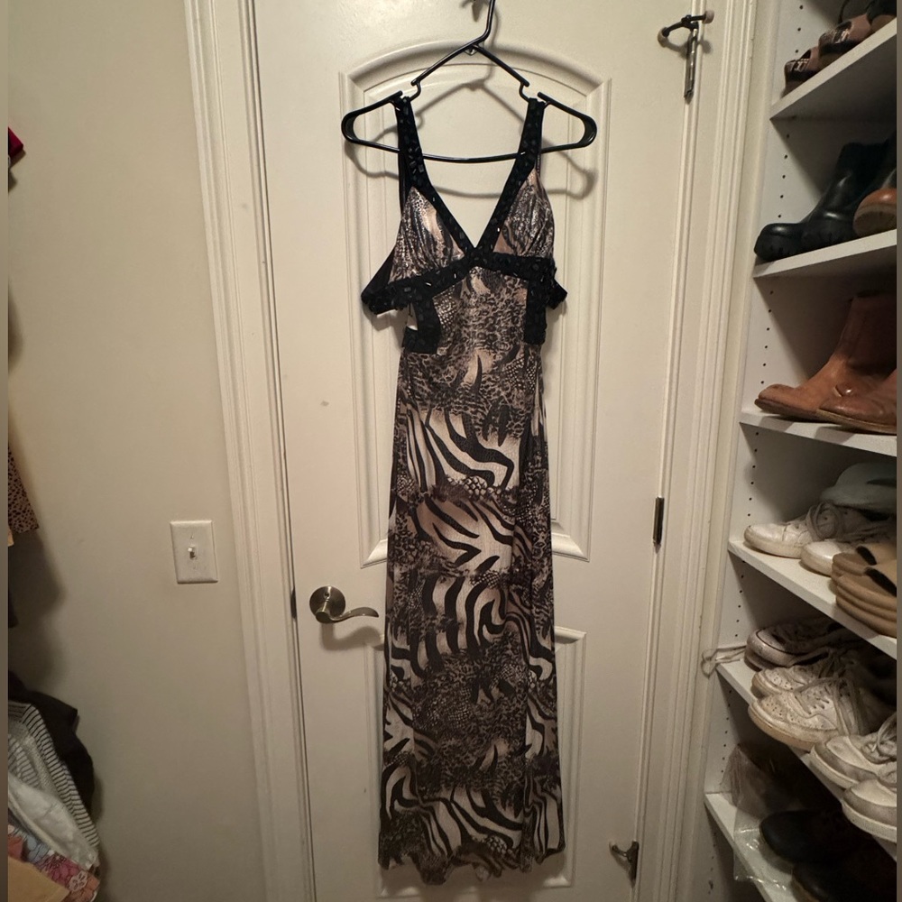 Animal Print Prom/Formal Dress